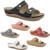MATTIOLI Ciabatte Donna doppia fascia INBLU sandalo con strappo regolabile MALVA (AZZURRO, numeric_38)