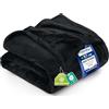 Utopia Bedding Coperta Pile Blanket [150x200 cm, Nero] Coperta Calda per Letto, Divano, Sedia e Divano - 300 GSM Morbida, Accogliente e Spessa per Tutte le Stagioni