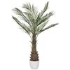 HJH Office pianta artificiale albero del drago DRACAENA altezza 120 cm pianta d'appartamento, pianta artificiale