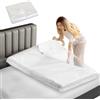 Graplan Sacchetti Sottovuoto per Materassi 240x130cm, Sacchi Sottovuoto Piumoni Riutilizzabili, Sacco Sottovuoto per Materasso, Sacchetti Sottovuoto Vestiti Spazio di Risparmio