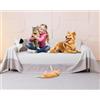 Loiion Gatto Divano, Copridivano Mobili Protector, Copridivani Impermeabile Resistente Alle Macchie E Ai Graffi per Cani e Gatti, Animali, Beige, 380x230cm