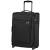 Samsonite Airea - Bagaglio a mano espandibile Upright S Toppocket, 2 ruote, 55 cm, 41/46 L, nero