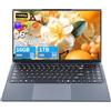 Tunhail PC Portatile 16 Pollici, Computer Portatile Core i5 fino a 3,60 Ghz, 16GB RAM 1TB SSD Notebook, Laptop gaming 1920x 1200 FHD IPS Display, Tastiera retroilluminata full size Wi-Fi 5, Per Studio Lavoro