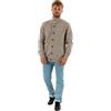 Barbour Maglione con Bottoni Zip e Toppa MKN0731ST16 Colore Stone Taglia L