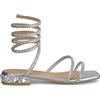 Alma en Pena SANDALO ALLA SCHIAVA IN PELLE DIVA SILVER Mod. V23363 ARGENTO 39