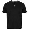!Solid SDVolker BT Big & Tall - Maglietta a maniche corte da uomo, con scollo Grandad, Nero (799000), 5XL