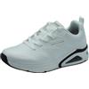 Skechers Scarpe leggere e traspiranti pensate per l'allenamento, il fitness e le attività quotidiane a bassa intensità. 183070/WHT Bianco 40