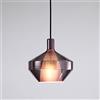 MODEBHD Lampada a sospensione moderna con paralume in vetro colorato Lampada a goccia a testa singola Lampadario Lampada da cucina ad isola Lampada da ingresso Lampada a sospensione da comodino Guarda