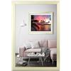 rahmengalerie24 Cornice portafoto 60 x 90 cm, in legno spazzolato e vetro acrilico senza passepartout, per foto o immagini, in MDF, senza immagine Alice