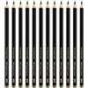 FABER-CASTELL - Matite Pitt Graphite Matt 10B, 12 pezzi