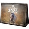 Finocam - Calendario Immagini da Tavolo Internazionale 2025 Layout Mensile Gennaio 2025 - Dicembre 2025 (12 mesi) Dogs Internazionale