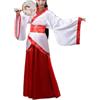 Oneyijun Cinese Hanfu Antico Stile Tradizionale Cinese Tuta Tang Suit Fata Gonna Costume Performance sul palco Principessa Chaise Vestito Prestazione per Donne (Rosso,S)