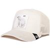 Goorin Bros. The Farm Snug Lyfe - Cappello da camionista regolabile, Bianco (Nord e Sud), taglia unica