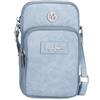 Pepe Jeans Jana, zaini casual, borse da viaggio, blu e beige, realizzati in poliestere e con dettagli in pelle sintetica, di Joumma Bags
