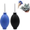 Mikiuly Soffietti per Fotocamera, Pompa Soffiatore Polvere, Pompetta per Pulire, Soffiatore Professionale Pompetta, per Pulire Fotocamere, Reflex, Obiettivi, Auto, Tastiere e Altri Strumenti, Nero e Blu