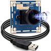 Svpro Webcam Fotocamera grandangolare 170 ° Fisheye Fotocamera USB Full HD 1080P 30fps per Linux/Windows/Android