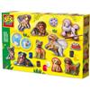 SES Creative 01294 - Kit Creativo Creativo per Bambini dai 5 Anni in su, con Stampo per 9 Razze di Cani Popolari, Gesso di Parigi, 01294