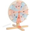 Small Foot Ruota della Fortuna Garden Buddies in Legno, Disco Personalizzabile e Motivi intercambiabili, per Bambini dai 3 Anni, 12645