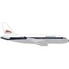 herpa modello di aereo American Airlines Airbus A319, Allegheny Heritage livery - N745VJ in scala 1:200 - modello di aereo, pezzo da collezione, miniatura deco, statuetta senza supporto in plastica