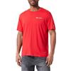 Champion Legacy Icons-Small Script Logo S/S Crewneck T-Shirt, Rosso, M Uomo