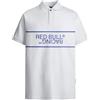 Pepe Jeans Red Bull Racing X Pepe Jeans RBR Panel Print Logo Polo, Polo Uomo, White (White),