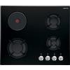 Airlux piano cottura misto 60cm 4 fuochi nero AV647HBK