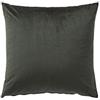 Ellos Home Federa per cuscino, margherita in velluto, verde kaki, 60 cm x 60 cm