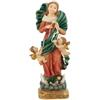 DRW Figura vergine scartata resina dipinta a mano (11 cm)