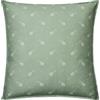 ESSIX Federa per cuscino per bambini stampata in percalle di cotone, 65 x 65 cm, Essix, verde
