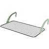 Colombo Stendino da Balcone Balcony Bold Acciaio Verniciato | Stendibiancheria con Fili Spessi in Alluminio Anti-Pieghe, Manici Modulabili Universali, Antiruggine | Stenditura 10 Metri | Made in Italy
