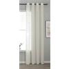 Gardinenbox Tenda semitrasparente con occhielli, 245 x 145 cm, motivo a catena, traslucido, struttura elegante 202450