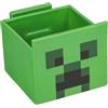 Paladone Minecraft Creeper ciotola per snack in ceramica con supporto per telefono, utensili da cucina con licenza ufficiale, regali per ragazzi, ragazze, bambini e adulti
