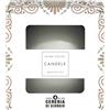 Cereria Di Giorgio - Candela Sfera decorativa laccata - Diametro 10 cm - Colore Bianco Cloud - Durata 49 Ore - Confezione Regalo - Home Decor Collection - Artigianale