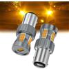 Teguangmei 1157 BAY15D P21/5W Lampadine LED 23W 12V Super Luminoso Giallo Ambra Canbus Sensa Errore Anti Hyper Flash 2057 2357 7528 Luci di Svolta, 2 Pezzi