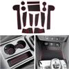 CDEFG Compatibile con Kia Sportage NQ5 2022-2023 2024 2025 Tappetini in gomma console centrale tappetini antiscivolo Sportage NQ5, antiscivolo tappetino antiscivolo in gomma Accessori