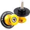 CCYYMOWOK MOWOK M6 Nottolini Cavalletto Moto Accessori per MT09 MT10 MT125 R7 R1 R6 R25 R9 FZ1 FZ6 FZ8 TRACER 7 9 700 900 GT XSR900 Tenere700 Benelli TRK 502 702 X Aprilia RS660 RS V4 Monster 695 821 (Oro)