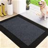 FCSDETAIL Zerbino Interno 50 x 80 cm, Tappetino Antiscivolo e Lavabile in Lavatrice, Tappetino d'Ingresso Assorbenti per Cane, Ingresso, Porta, Corridoio
