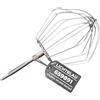 LICHTBLAU Frusta in metallo 00659891 per robot da cucina Bosch I Altezza regolabile I Adatto per MUM4 e MUM5 I Frusta I Accessori per robot da cucina Bosch 659891