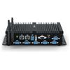 VENOEN Mini PC Industriale Computer WIN11 PC fanless Core i7-8550U, 16GB RAM 256GB SSD, HD/VGA HD 4k, 6x RS232 COM, WiFi, 2x 2.5GbE I225-V Industrial PC per IOT/CNC/Billboard