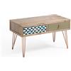 Wink Design Tavolino, Abete, Unica