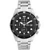 Lorenz Easy Time Crono Sport 030244AA Cronografo da uomo in acciaio inossidabile sub 100 metri