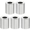 PATIKIL M4 Distanziali in Acciaio Inossidabile, 5pz Distanziatore Metallico Acciaio Inossidabile 4,2mm ID x 8mm OD x 10mm L Vite Rotondo per 5/32 M4 Bulloni a Vite