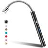 RONXS Accendigas Elettrico, Ronxs Ricaricabile Accendino Elettrico usb con Display della Batteria, Accendino lungo con Blocco di sicurezza per Cucina, Candela, Barbecue, Camino, Campeggio