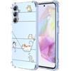 YUXING Cover Trasparente per Samsung Galaxy A26 5G - Custodia Protettiva Sottile in TPU Morbido Antiurto con Carino Motivo Disegno Cool (Kitten)