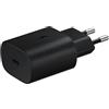 Generico Caricabatterie Rapido 25W, Porta USB-C, Nero