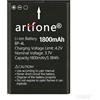 artfone BP-4L Batteria(1800mAh),per C1/C1+/CS182/CS188/A400 e qualsiasi telefono cellulare di BP-4L
