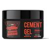 Barbers Garage - Cement Gel Capelli Ribelli - Tenuta Forte e Duratura - Gel per Capelli Ricci e Crespi - Effetto Lucido Naturale - Styling Professionale Uomo - Senza Residui - Made in Italy