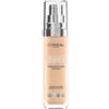 L'Oreal Paris L'Oréal Paris Fondotinta Liquido, Incarnato Uniforme e Illuminato, Finish Naturale, Per Tutti i Tipi di Pelle, Formula con Acido Ialuronico, Accord Parfait, Tonalità: 3N Creamy Beige, 30 ml