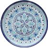 TOGNANA PORCELLANE Show Plate Cefalù melamina blu vassoio rotondo 30,5 cm