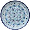 TOGNANA PORCELLANE Show Plate Cefalù melamina blu vassoio rotondo 45 cm